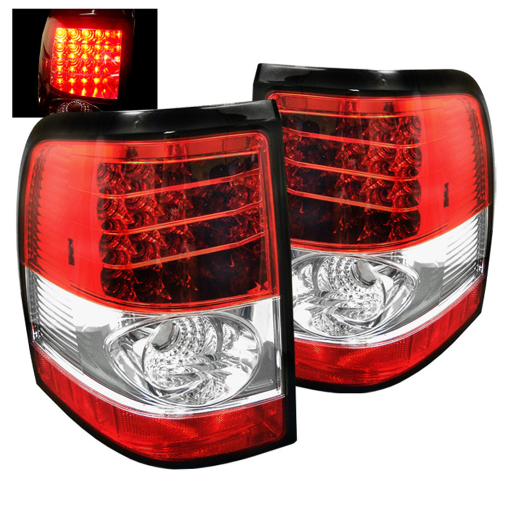 Spyder Auto 5002976 LED Tail Lights Fits Explorer Explorer (Stripped Chassis)