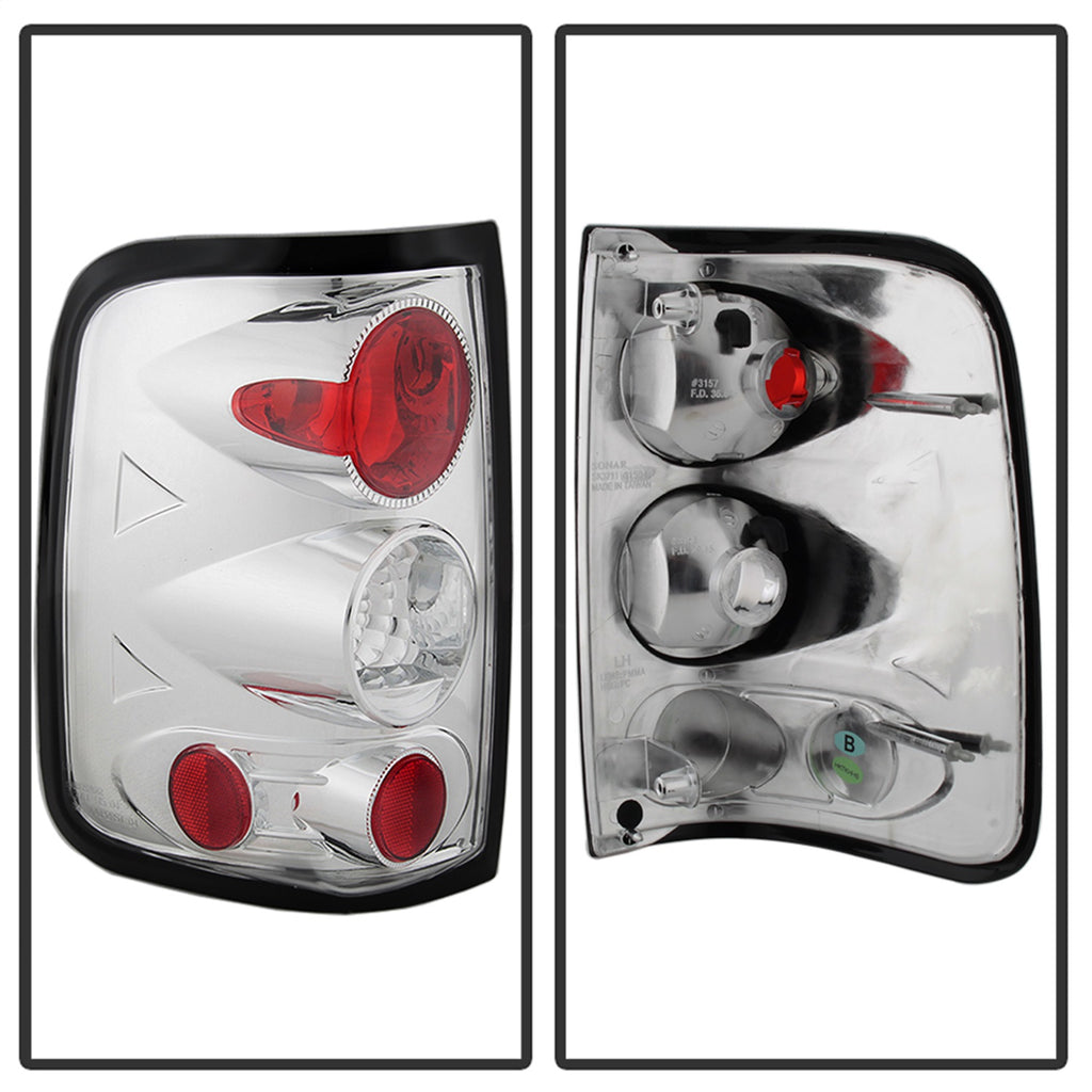 Spyder Auto 5003201 Euro Style Tail Lights Fits 04-08 F-150