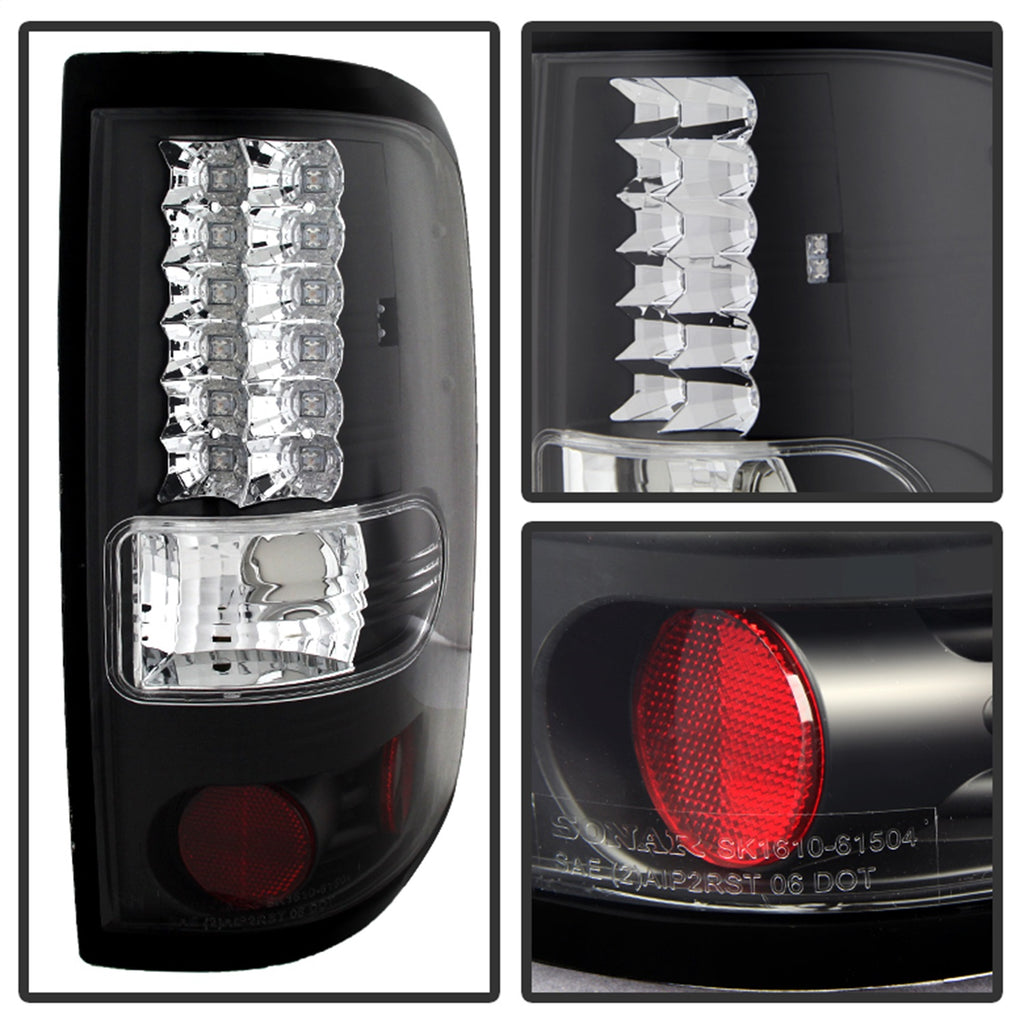 Spyder Auto 5003249 LED Tail Lights Fits 04-08 F-150