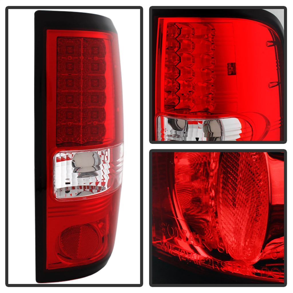Spyder Auto 5003263 LED Tail Lights Fits 04-08 F-150