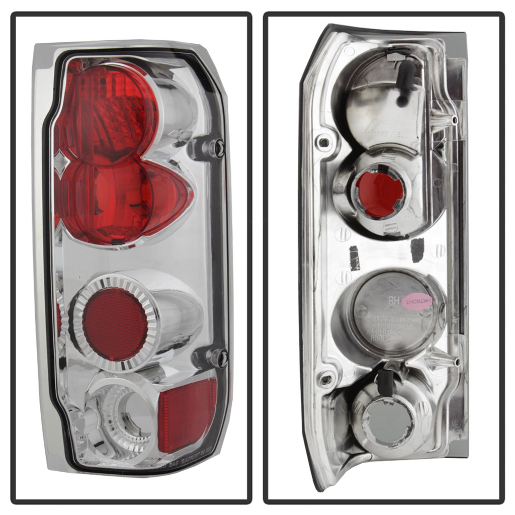 Spyder Auto 5003317 Euro Style Tail Lights Fits 87-96 Bronco F-150