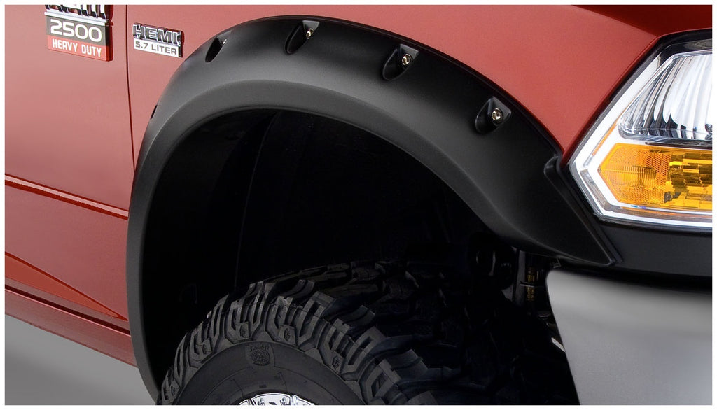 Bushwacker 50047-02 Pocket Style Fender Flares Fits 2500 3500 Ram 2500 Ram 3500