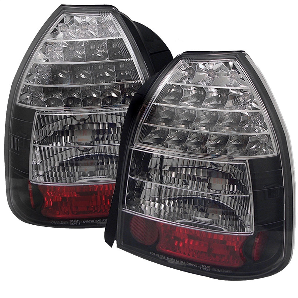Spyder Auto 5004925 LED Tail Lights Fits 96-00 Civic