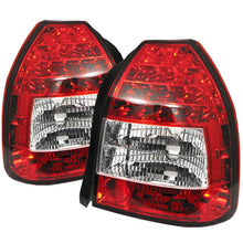 Load image into Gallery viewer, Spyder Auto 5004949 LED Tail Lights Fits 96-00 Civic