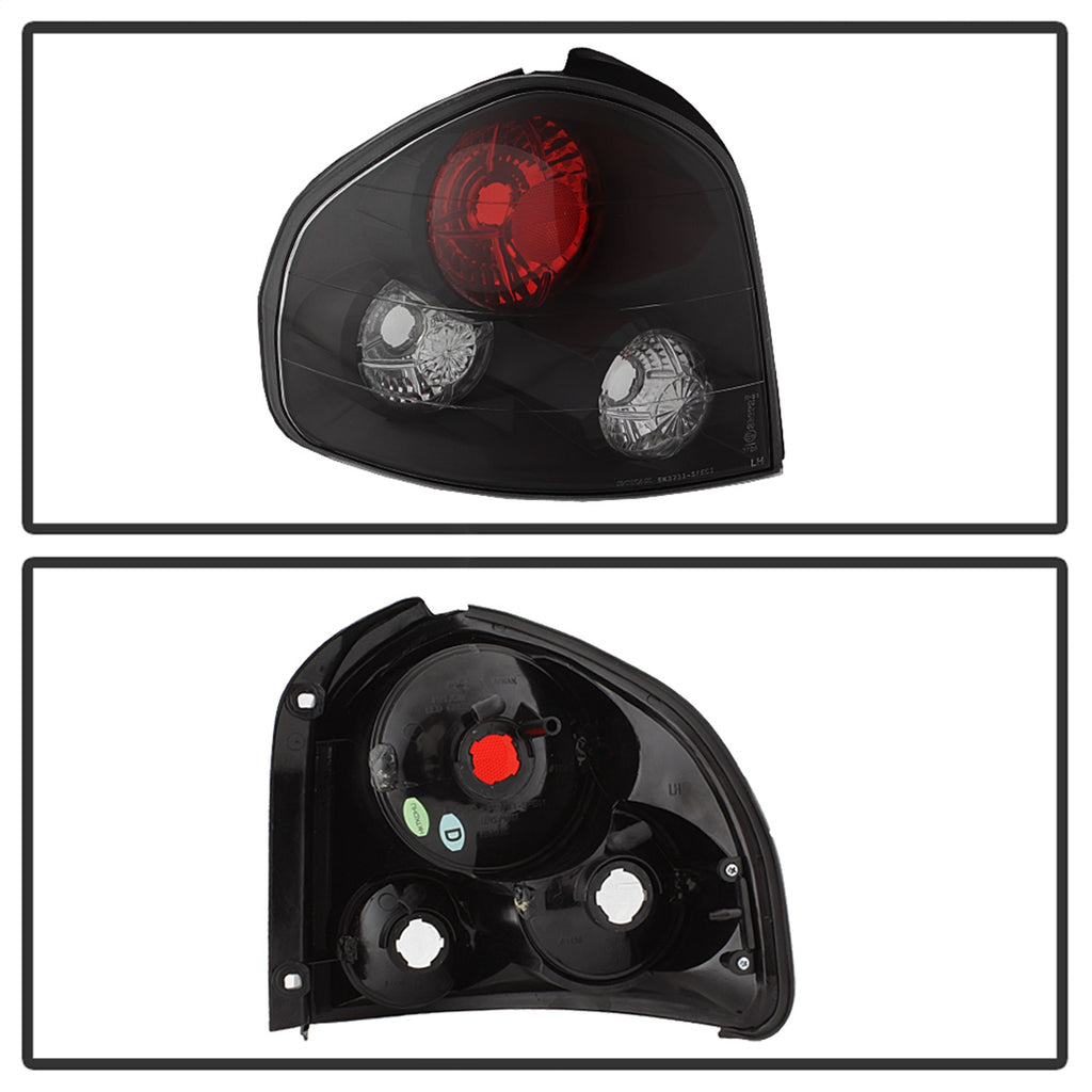 Spyder Auto 5005359 Euro Style Tail Lights Fits 01-06 Santa Fe