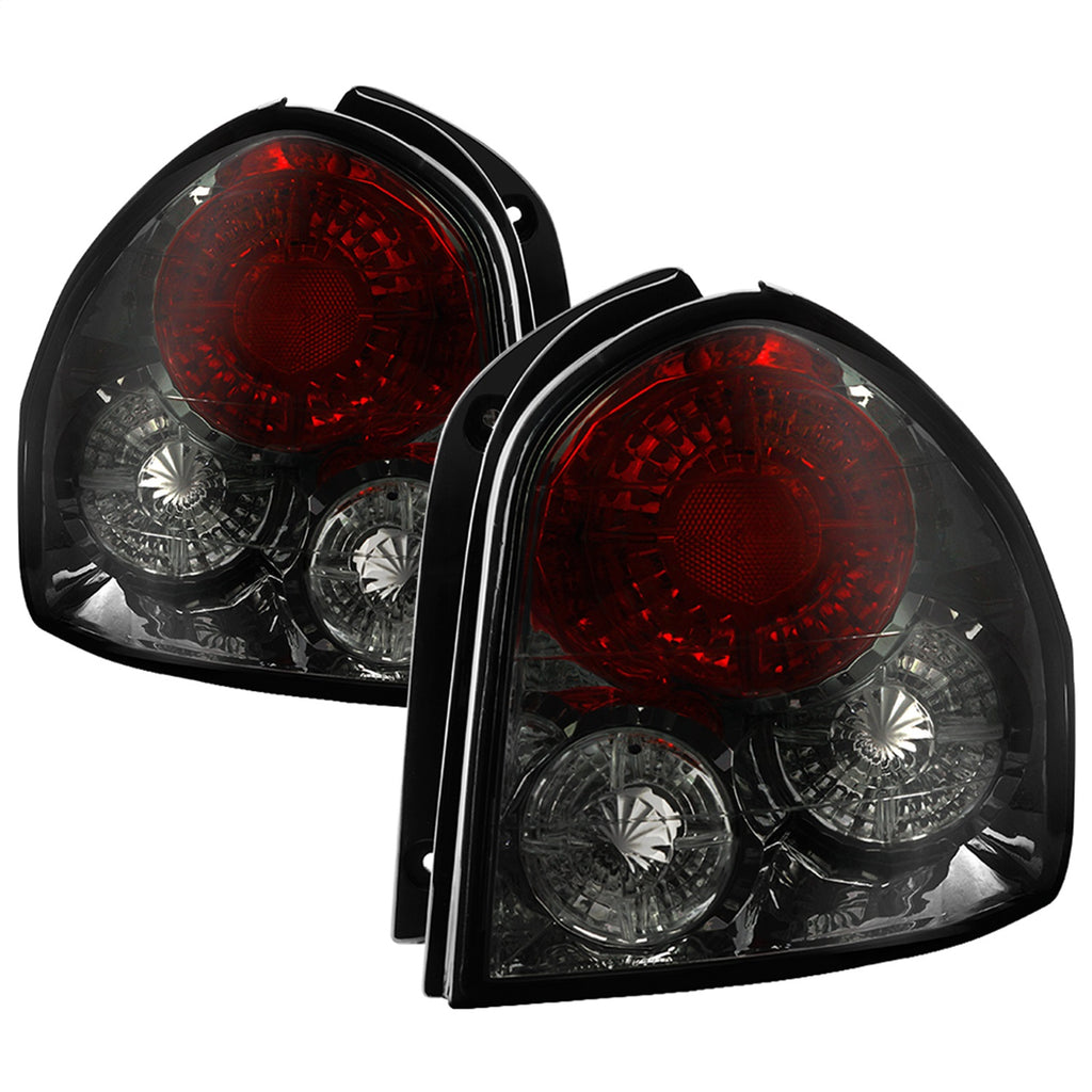 Spyder Auto 5005380 Euro Style Tail Lights Fits 01-06 Santa Fe