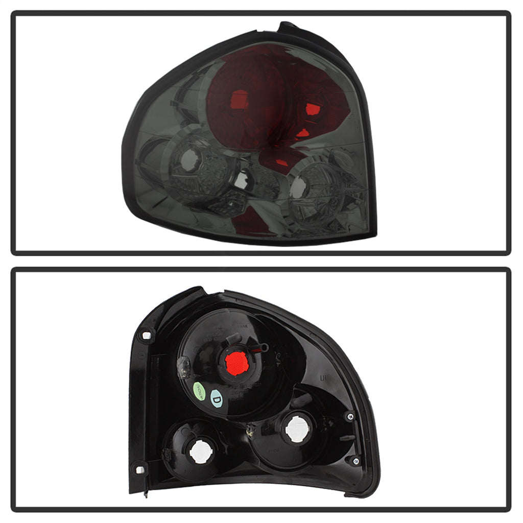 Spyder Auto 5005380 Euro Style Tail Lights Fits 01-06 Santa Fe
