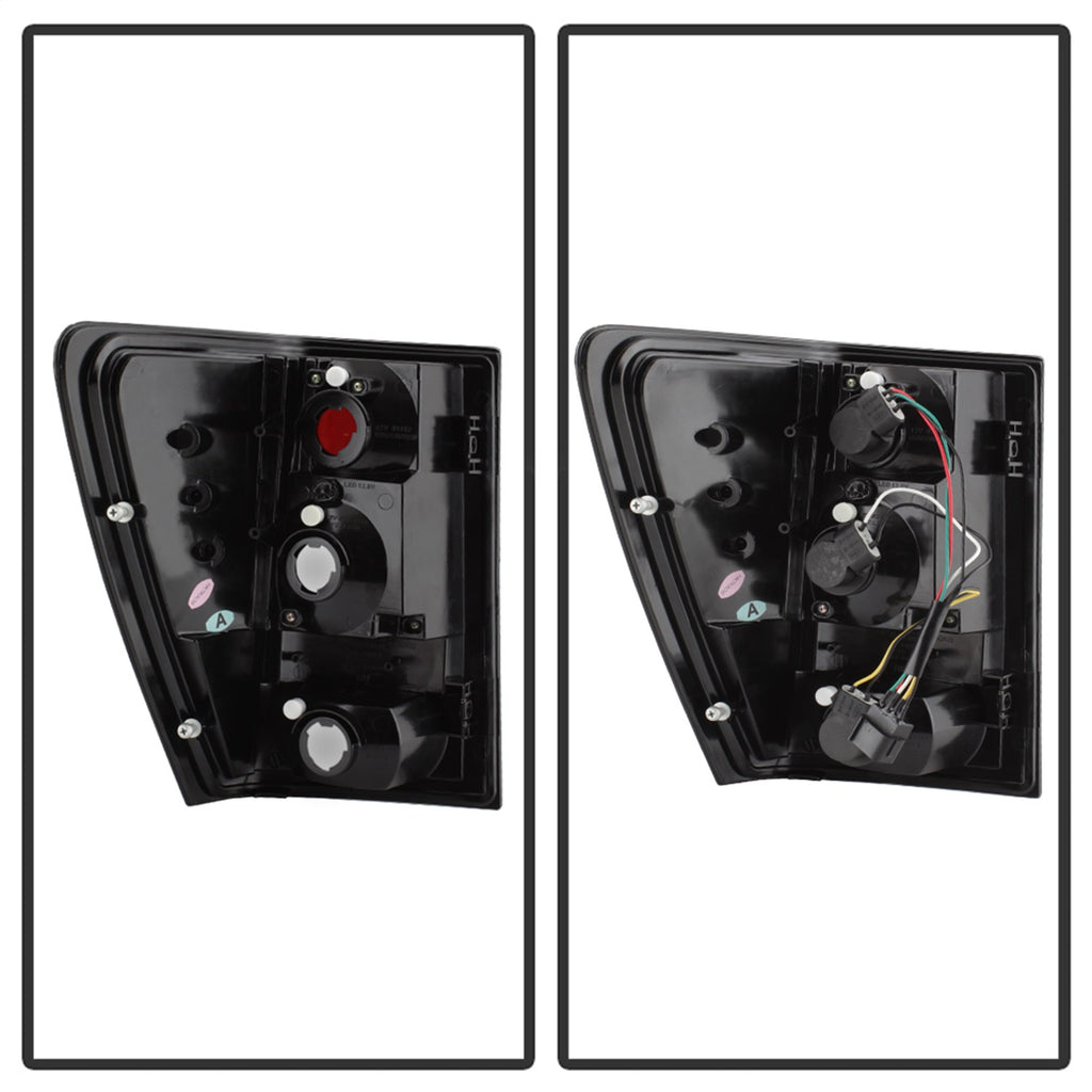 Spyder Auto 5005564 Euro Style Tail Lights Fits 05-06 Grand Cherokee (WK)