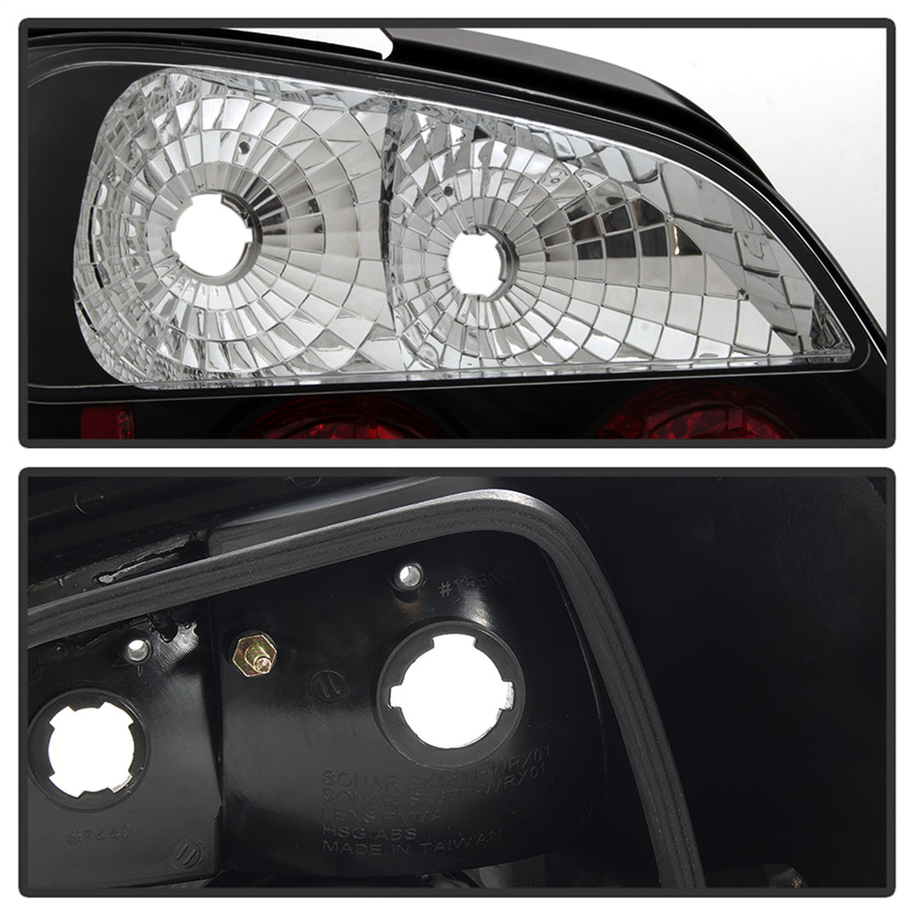 Spyder Auto 5007193 Euro Style Tail Lights Fits 02-03 Impreza