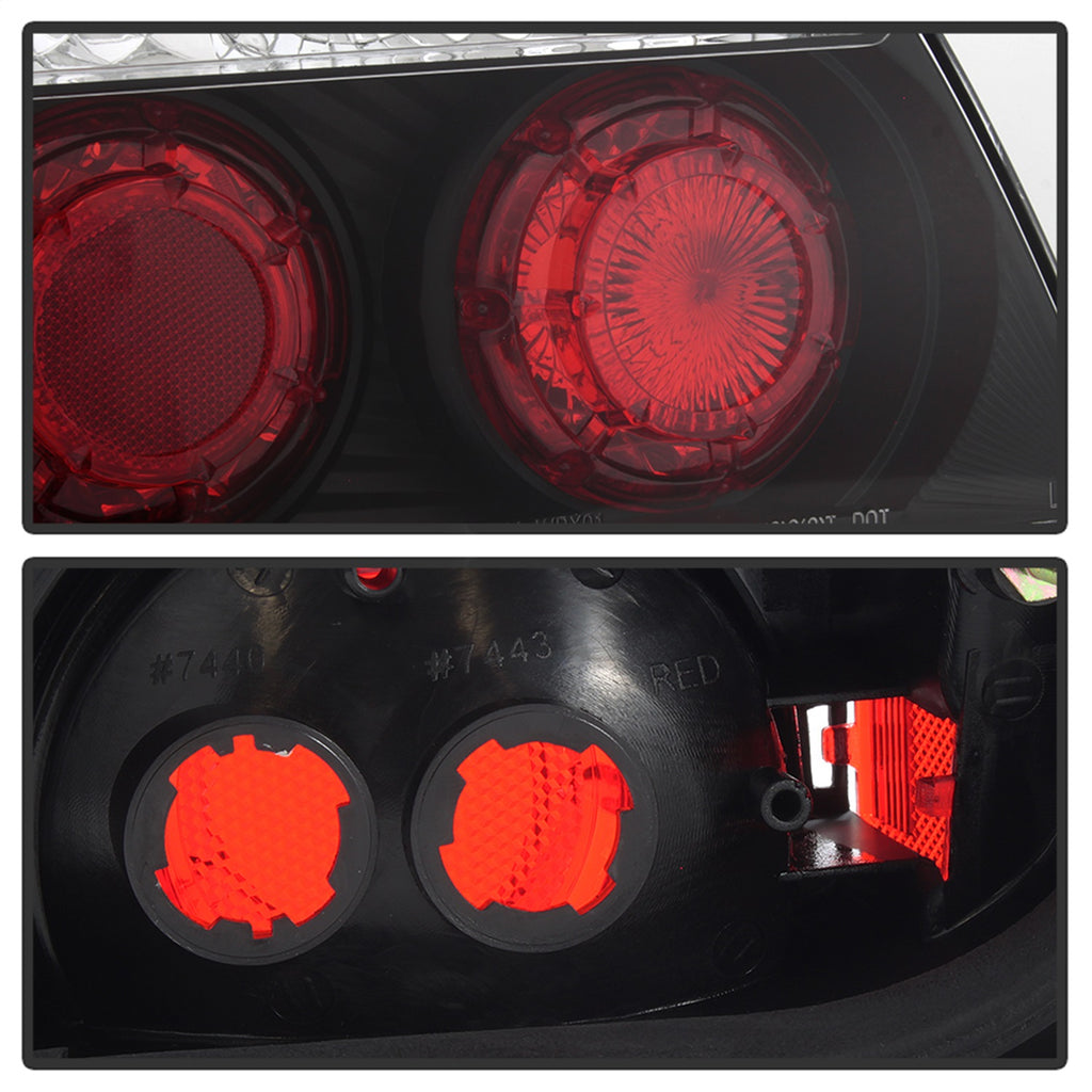 Spyder Auto 5007193 Euro Style Tail Lights Fits 02-03 Impreza