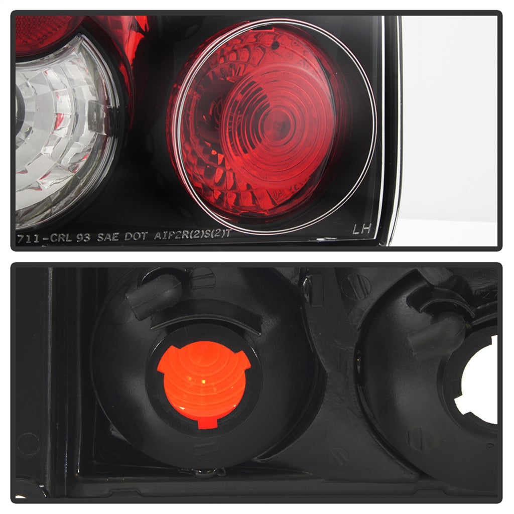 Spyder Auto 5007407 Euro Style Tail Lights Fits 93-97 Corolla