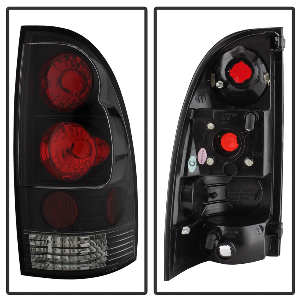 Spyder Auto 5007896 Euro Style Tail Lights Fits 05-15 Tacoma