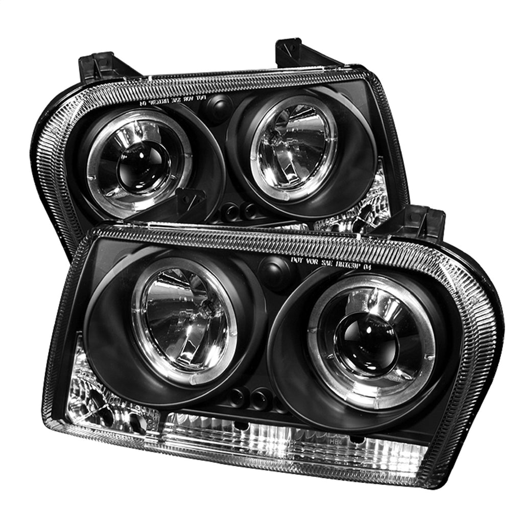Spyder Auto 5008008 Halo LED Projector Headlights Fits 09-10 300