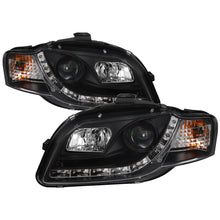 Load image into Gallery viewer, Spyder Auto 5008572 DRL LED Projector Headlights Fits 06-08 A4 A4 Quattro