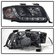 Load image into Gallery viewer, Spyder Auto 5008657 DRL LED Projector Headlights Fits 02-04 A6 A6 Quattro