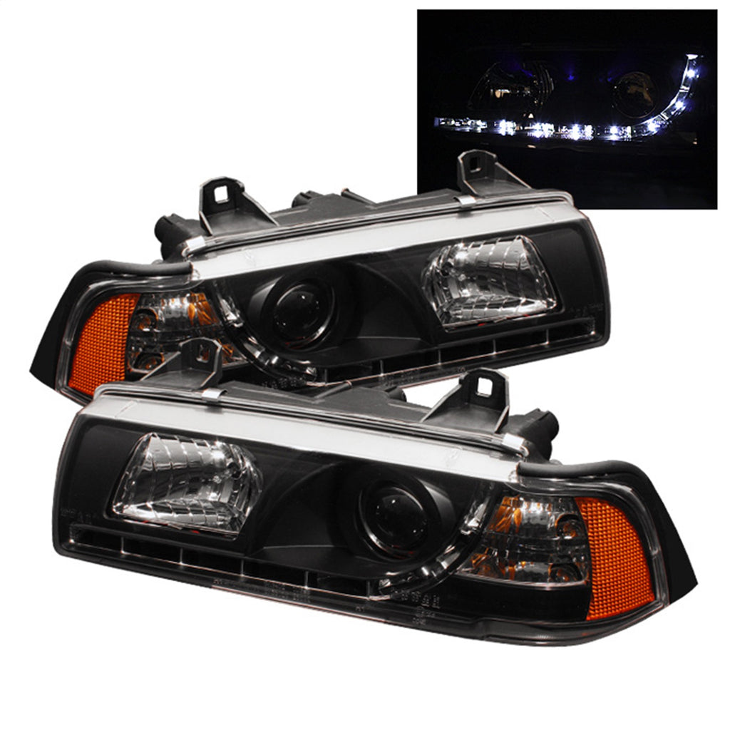 Spyder Auto 5008749 DRL LED Projector Headlights