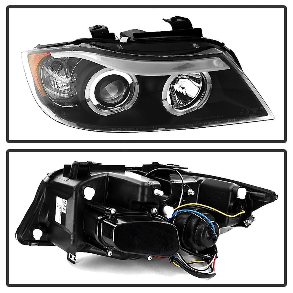 Spyder Auto 5009005 Halo Amber Projector Headlights