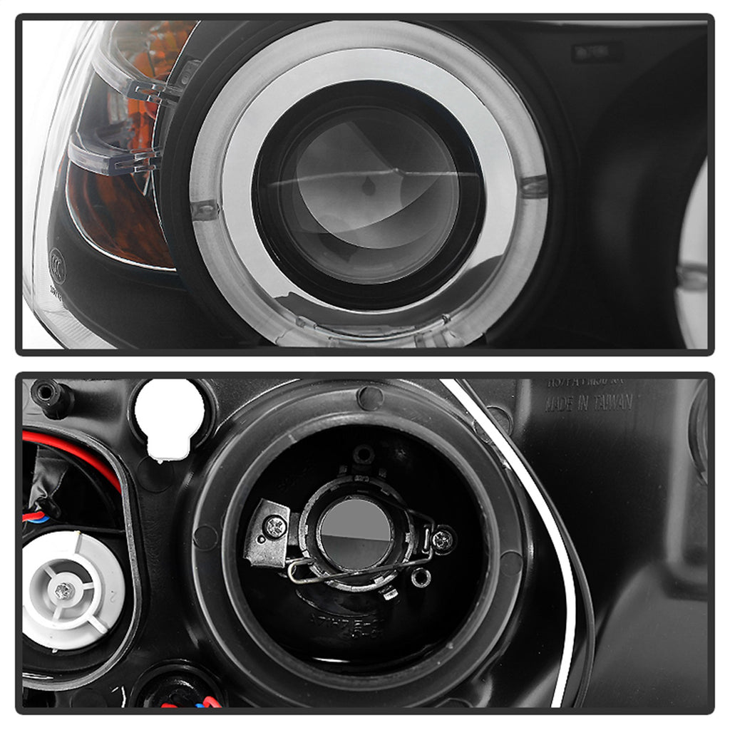 Spyder Auto 5009005 Halo Amber Projector Headlights