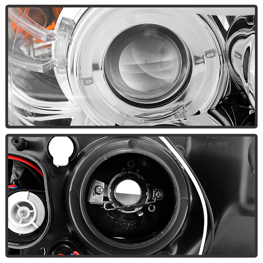 Spyder Auto 5009012 Halo Amber Projector Headlights