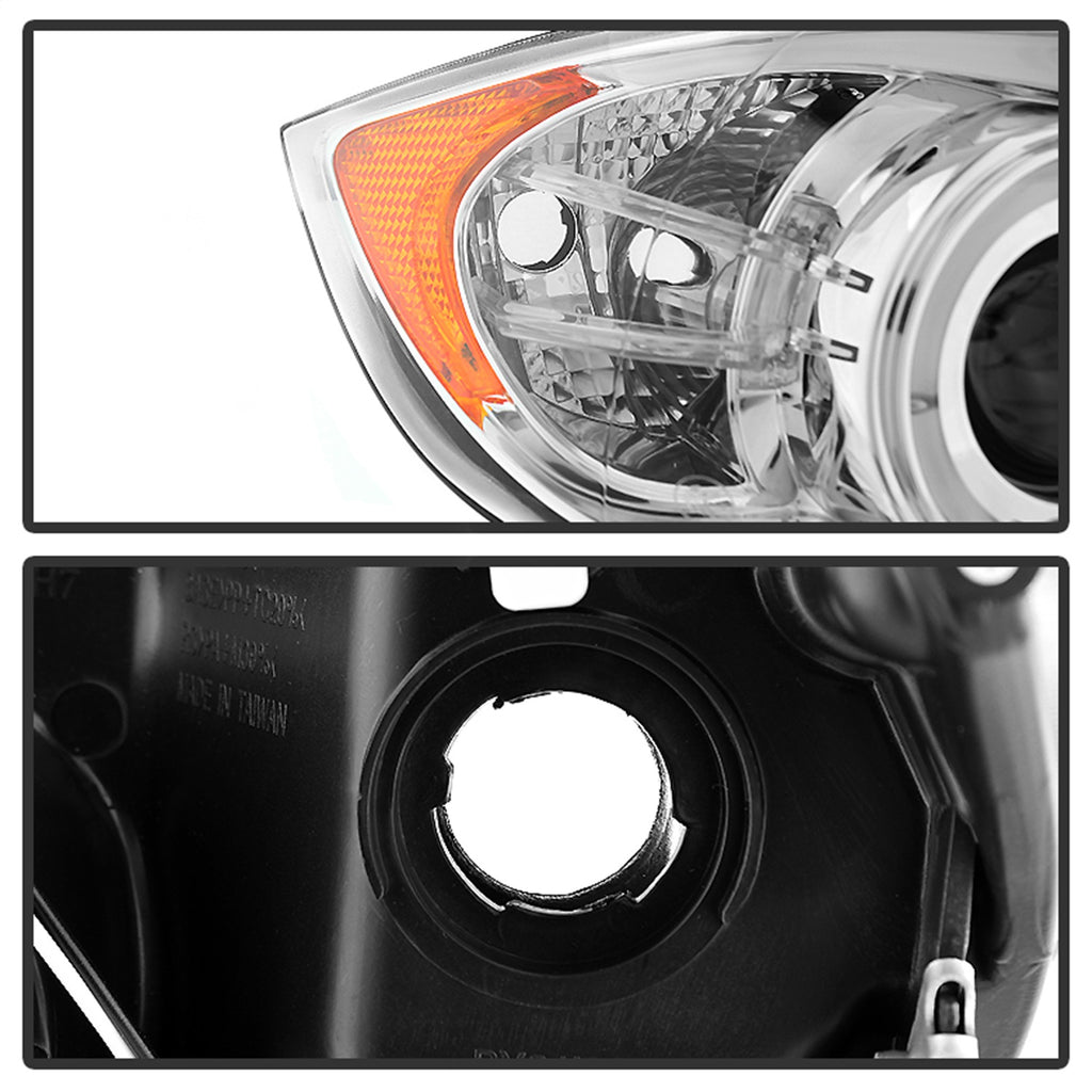 Spyder Auto 5009012 Halo Amber Projector Headlights