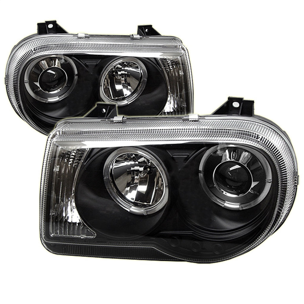 Spyder Auto 5009135 Halo LED Projector Headlights Fits 05-10 300