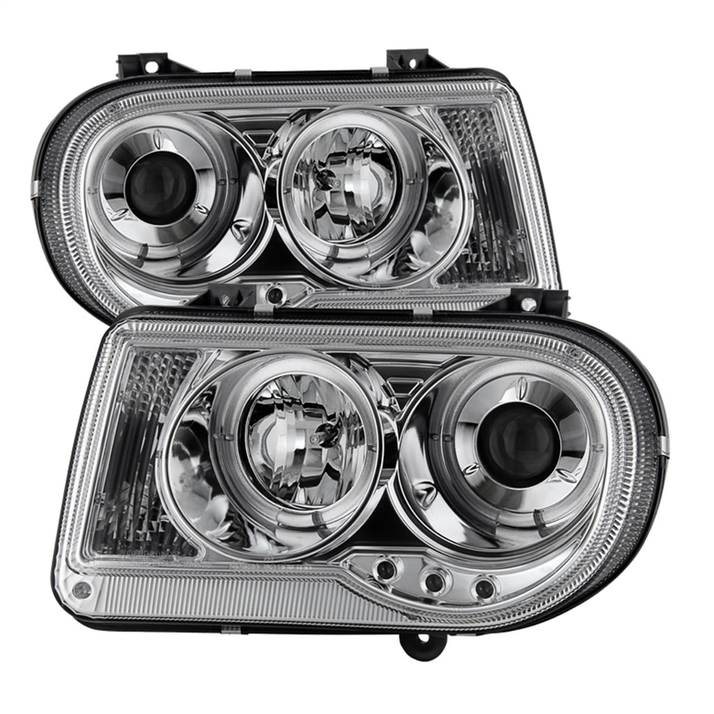Spyder Auto 5009142 Halo LED Projector Headlights Fits 05-10 300