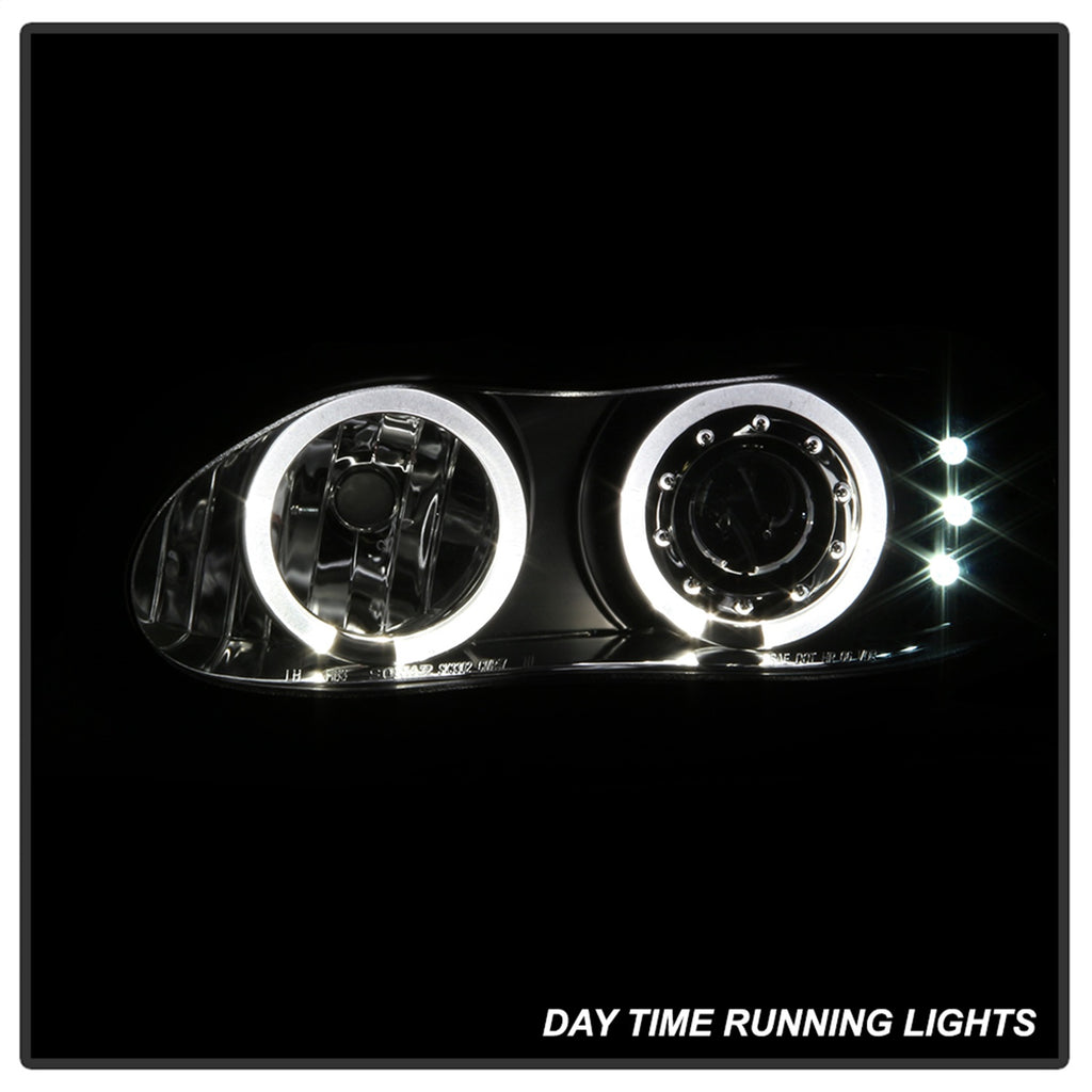 Spyder Auto 5009234 Halo LED Projector Headlights Fits 98-02 Camaro
