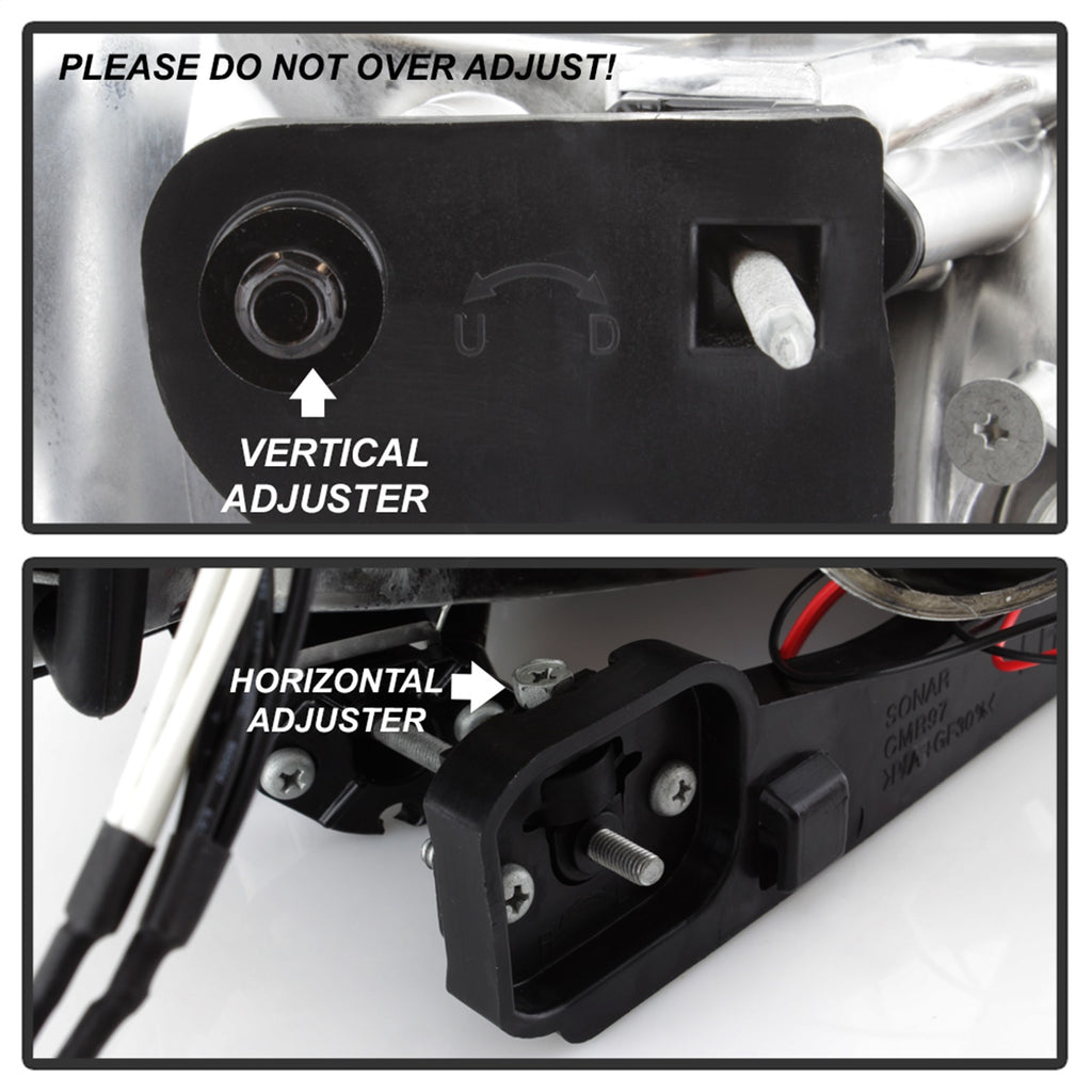 Spyder Auto 5009234 Halo LED Projector Headlights Fits 98-02 Camaro