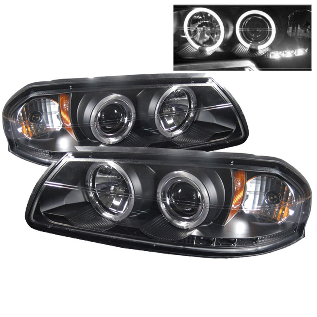 Spyder Auto 5009401 Halo LED Projector Headlights Fits 00-05 Impala