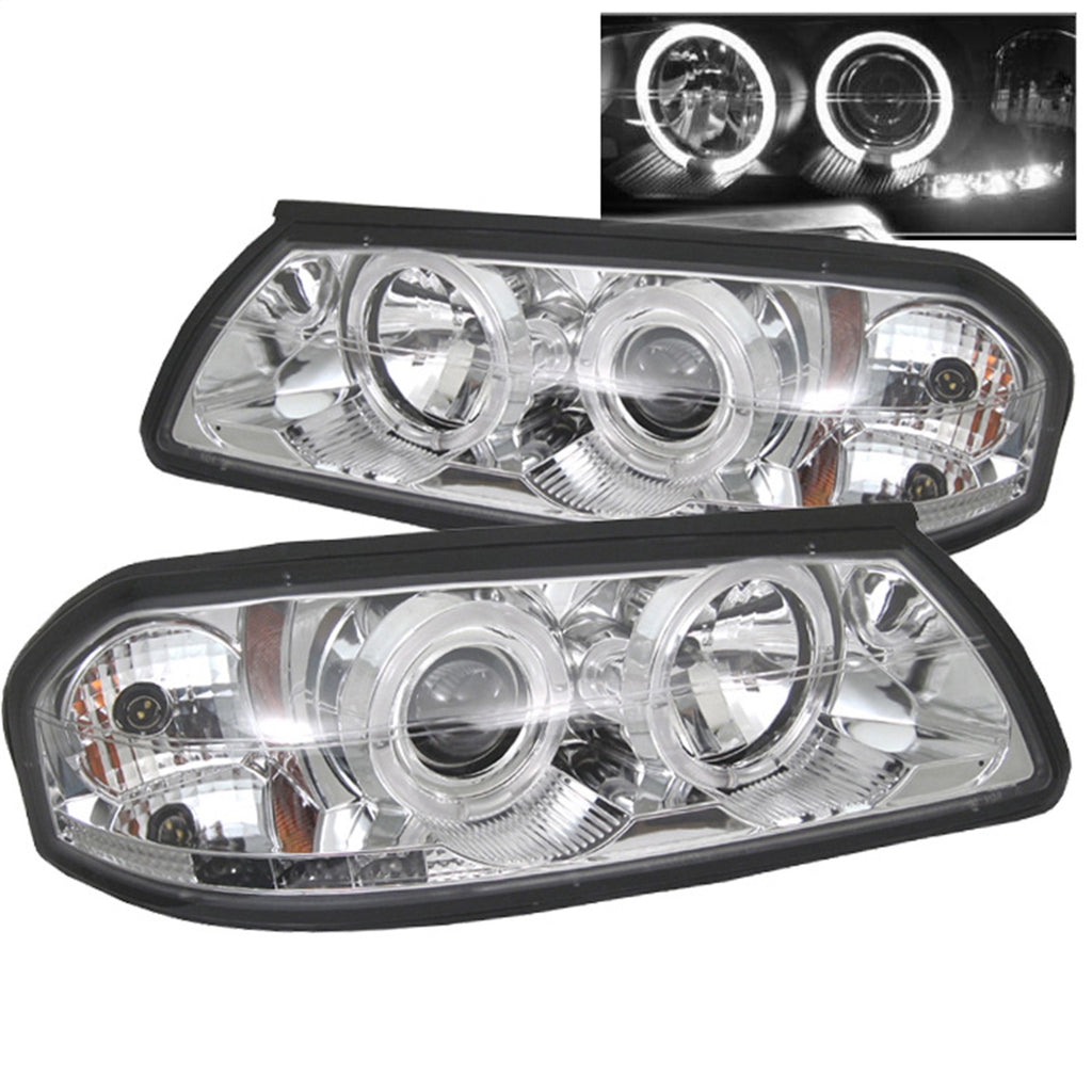 Spyder Auto 5009418 Halo LED Projector Headlights Fits 00-05 Impala