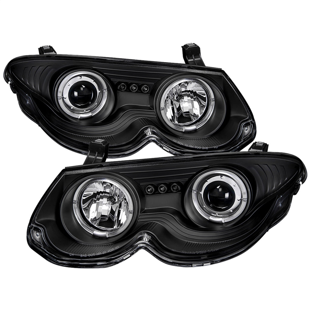 Spyder Auto 5009432 Halo LED Projector Headlights Fits 99-04 300M