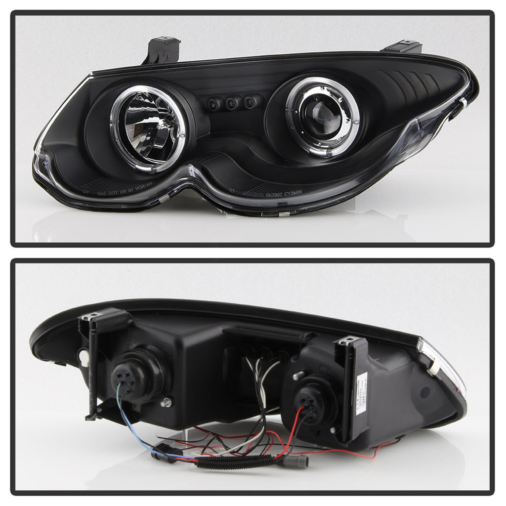 Spyder Auto 5009432 Halo LED Projector Headlights Fits 99-04 300M
