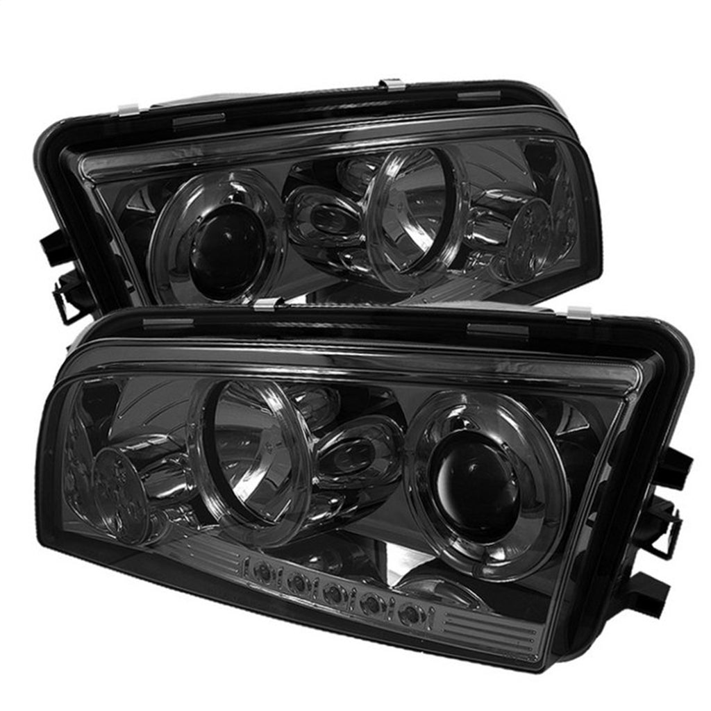 Spyder Auto 5009753 Halo LED Projector Headlights Fits 06-10 Charger