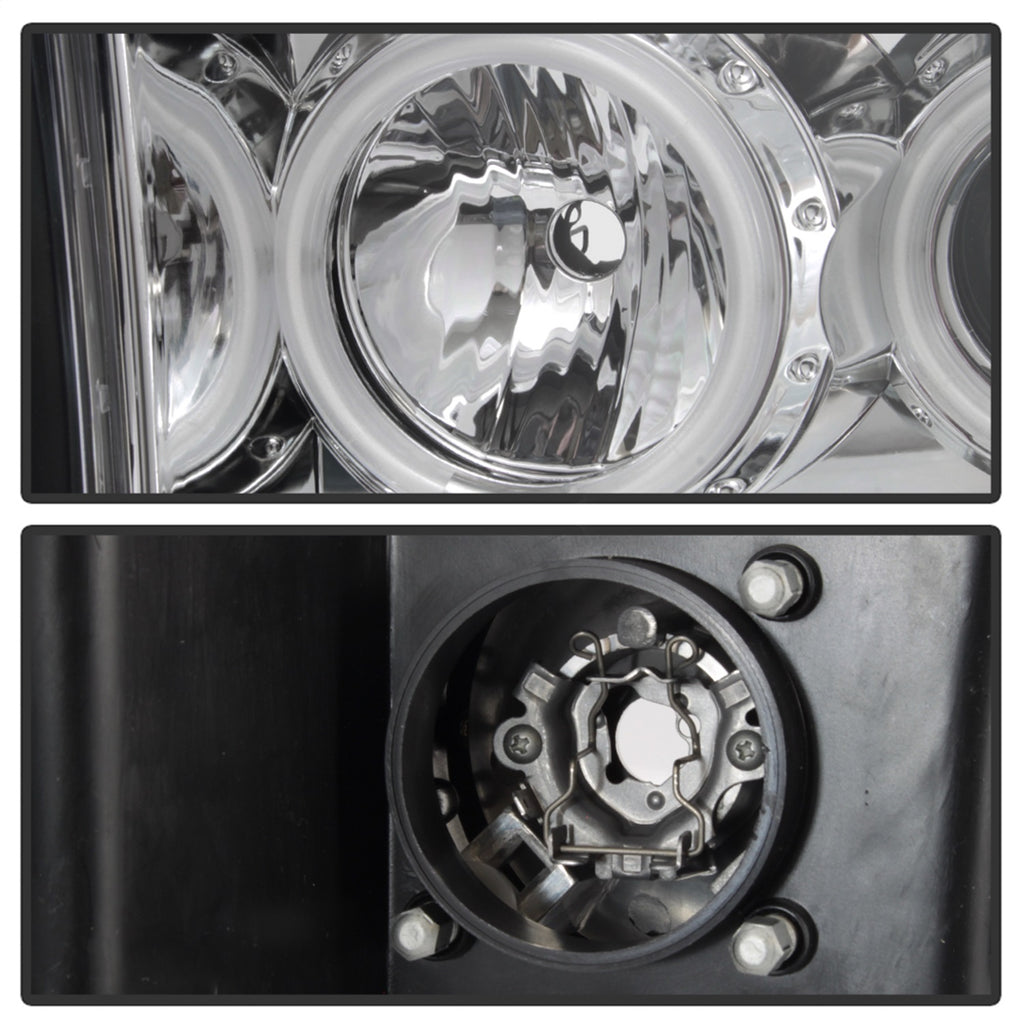 Spyder Auto 5009968 CCFL LED Projector Headlights