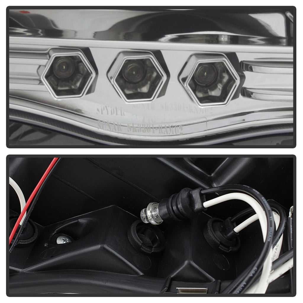 Spyder Auto 5009982 Halo LED Projector Headlights