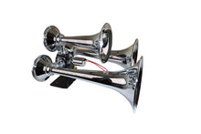 Load image into Gallery viewer, Kleinn Automotive Air Horns 500 Chrome Triple Horn