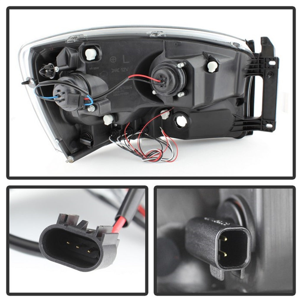 Spyder Auto 5010001 Halo LED Projector Headlights