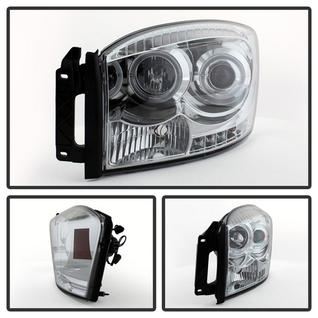 Spyder Auto 5010018 Halo LED Projector Headlights