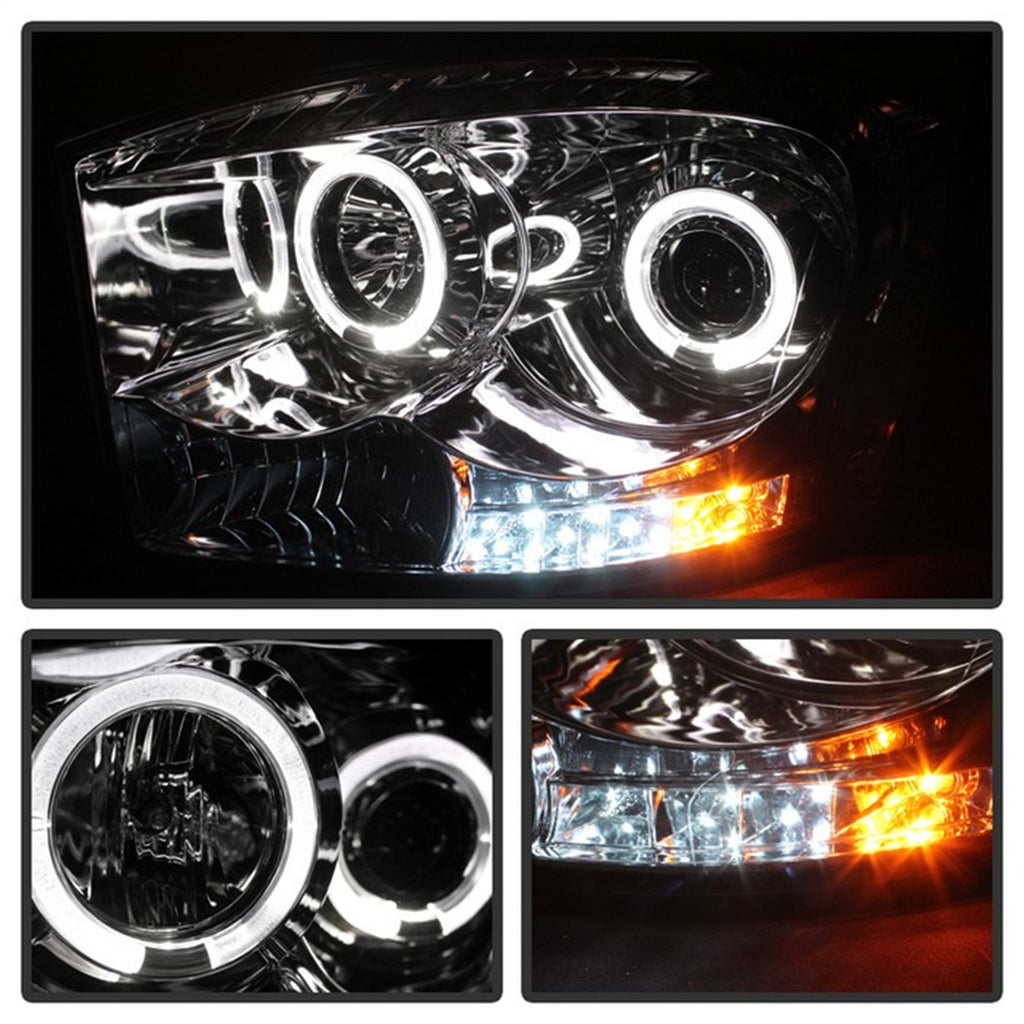 Spyder Auto 5010018 Halo LED Projector Headlights