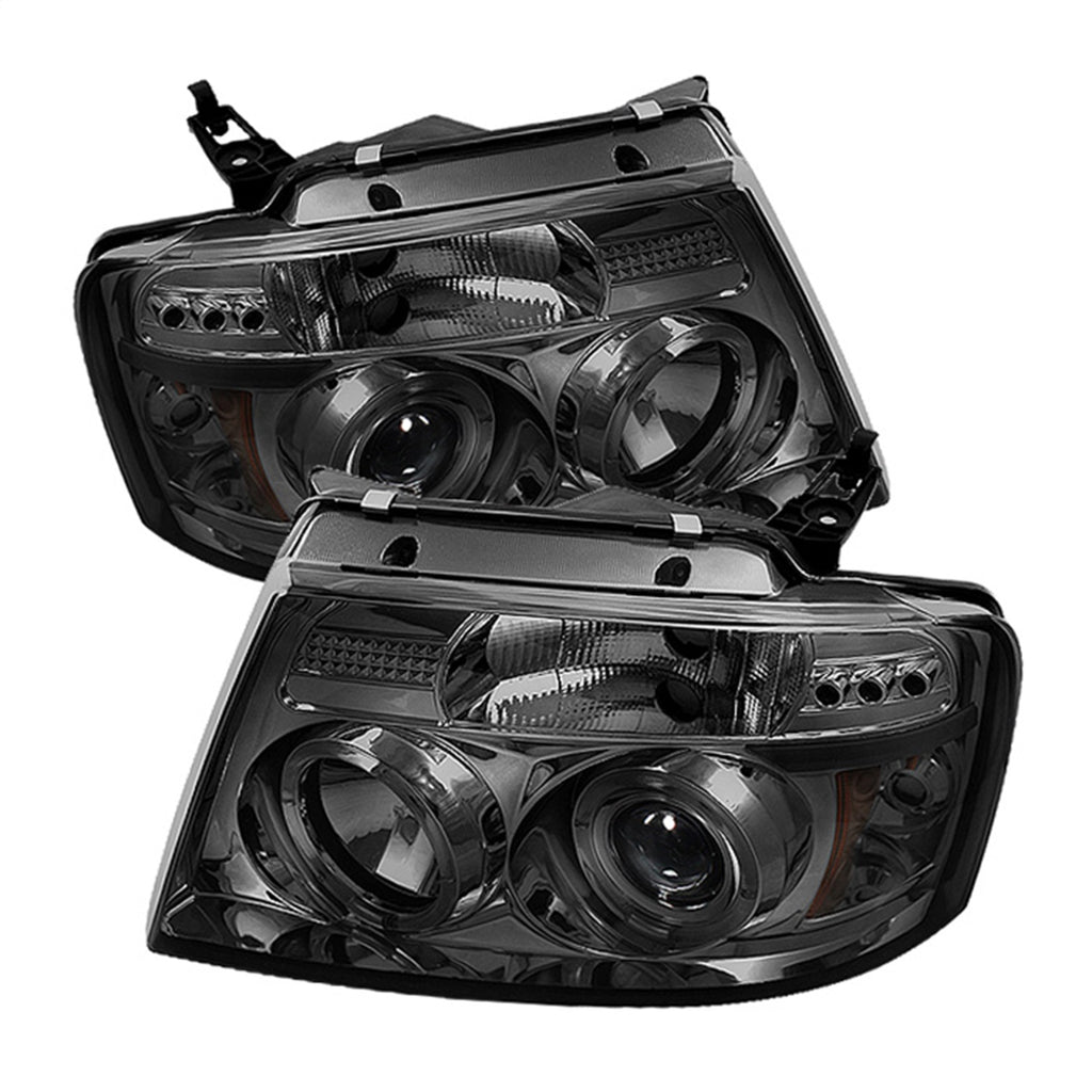 Spyder Auto 5010223 Halo LED Projector Headlights Fits 04-08 F-150