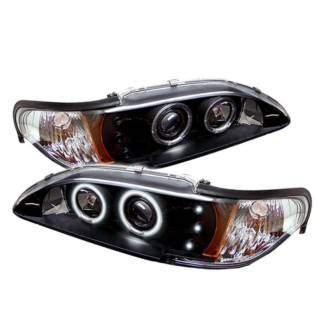 Spyder Auto 5010421 CCFL LED Projector Headlights Fits 94-98 Mustang