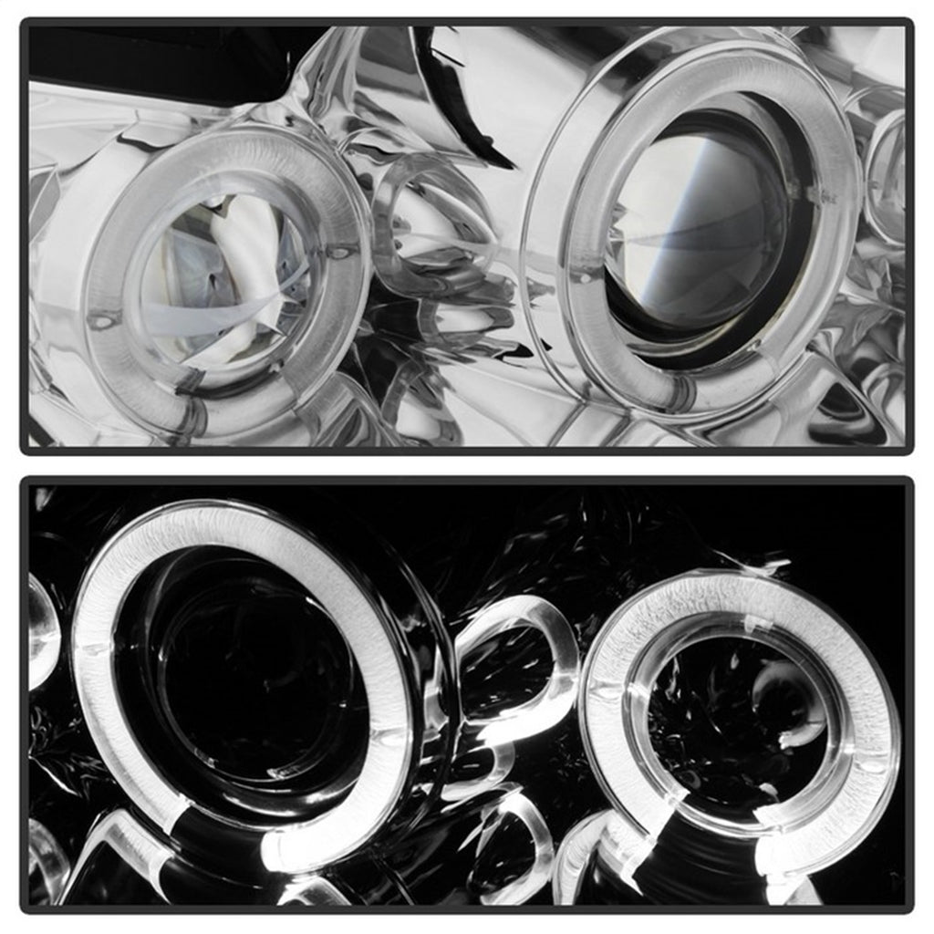 Spyder Auto 5010452 Halo Projector Headlights Fits 99-04 Mustang