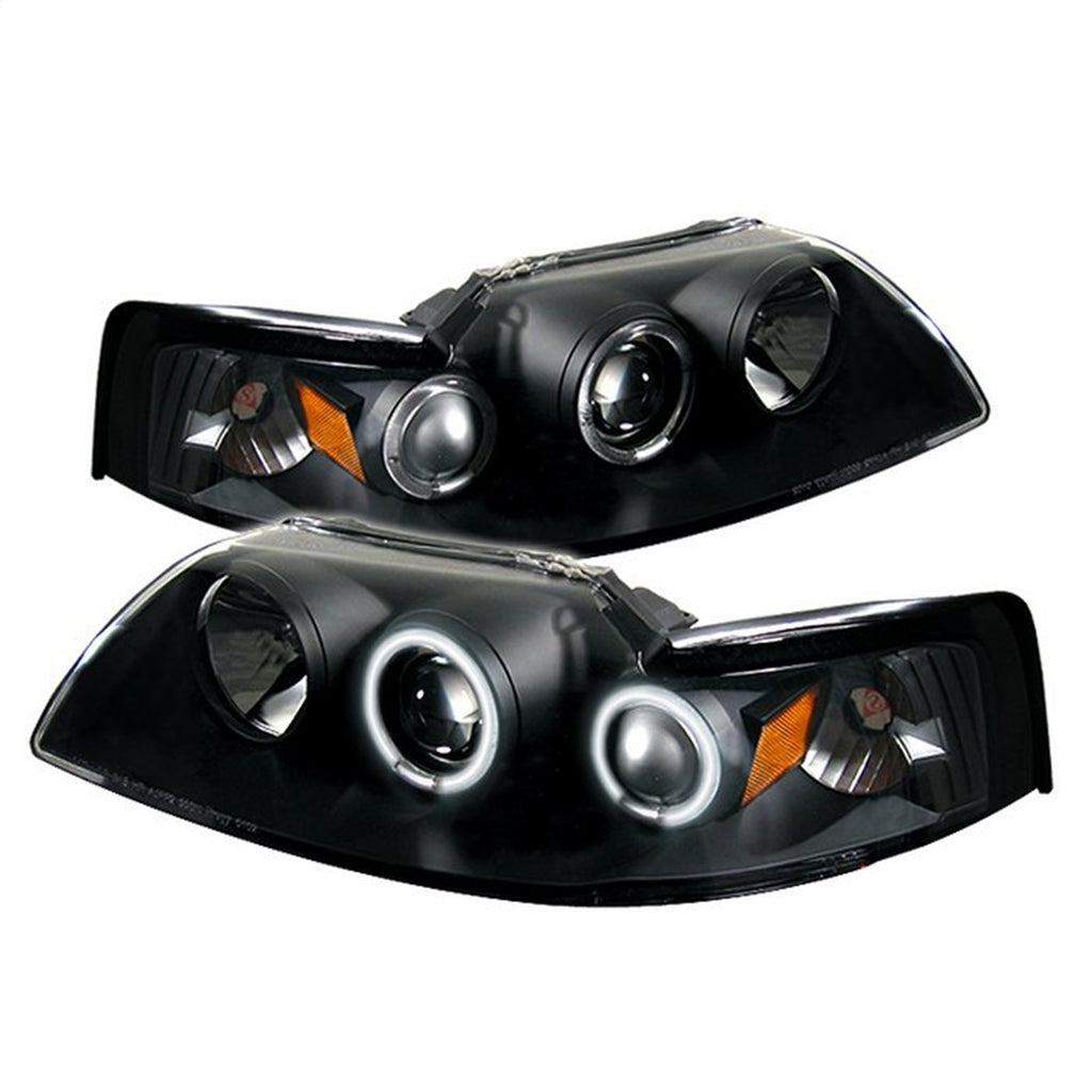 Spyder Auto 5010476 CCFL Halo Projector Headlights Fits 99-04 Mustang