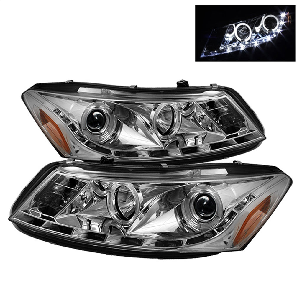 Spyder Auto 5010674 DRL LED Projector Headlights Fits 08-12 Accord