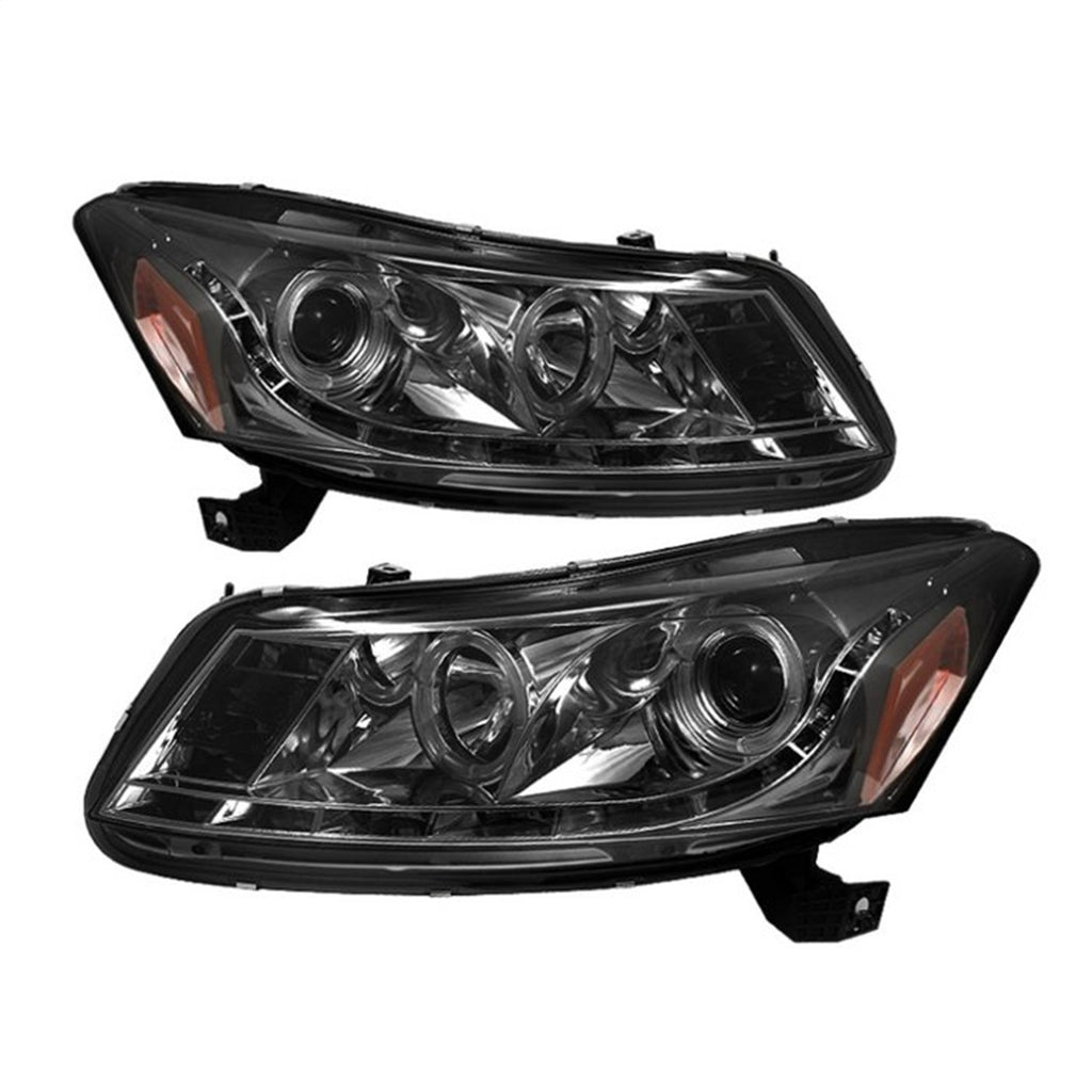 Spyder Auto 5010681 DRL LED Projector Headlights Fits 08-12 Accord