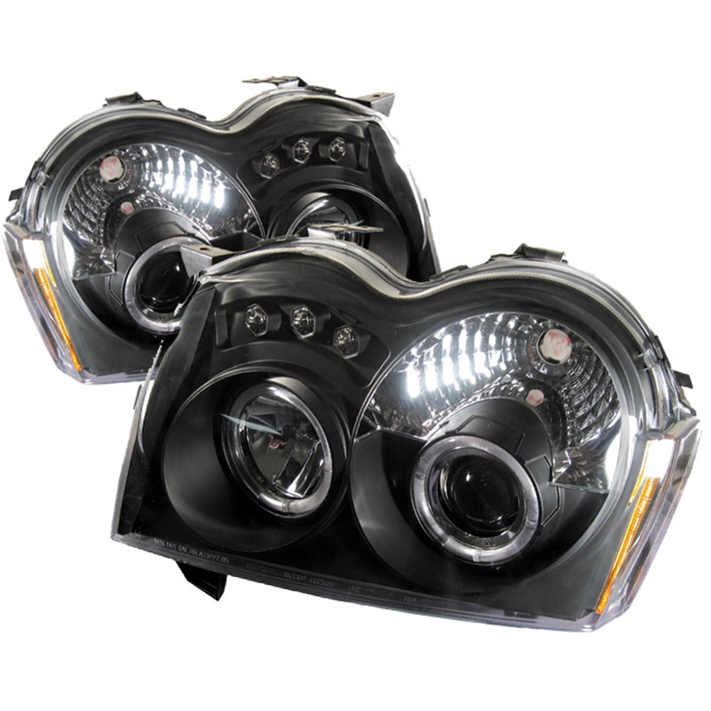 Spyder Auto 5011091 Halo LED Projector Headlights Fits 05-07 Grand Cherokee (WK)