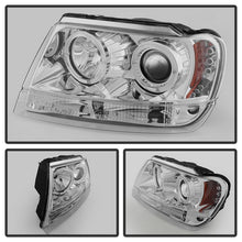 Load image into Gallery viewer, Spyder Auto 5011152 Halo LED Projector Headlights Fits 99-04 Grand Cherokee (WJ)