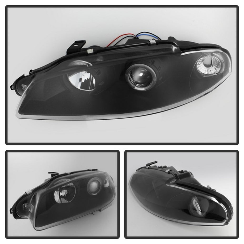 Spyder Auto 5011473 Halo Projector Headlights Fits 97-99 Eclipse