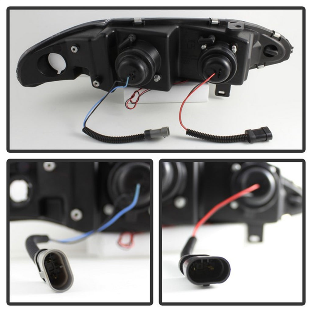 Spyder Auto 5011473 Halo Projector Headlights Fits 97-99 Eclipse