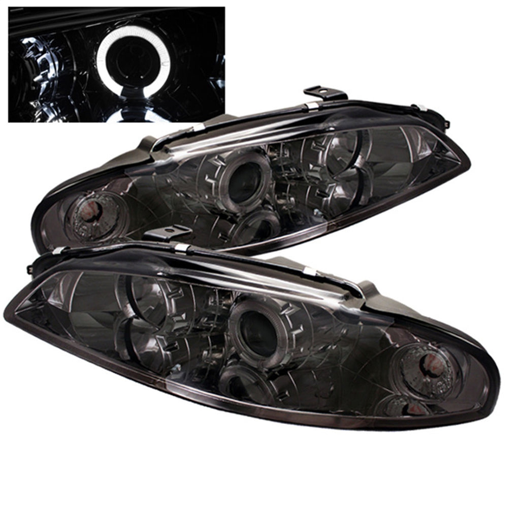 Spyder Auto 5011497 Halo Projector Headlights Fits 97-99 Eclipse